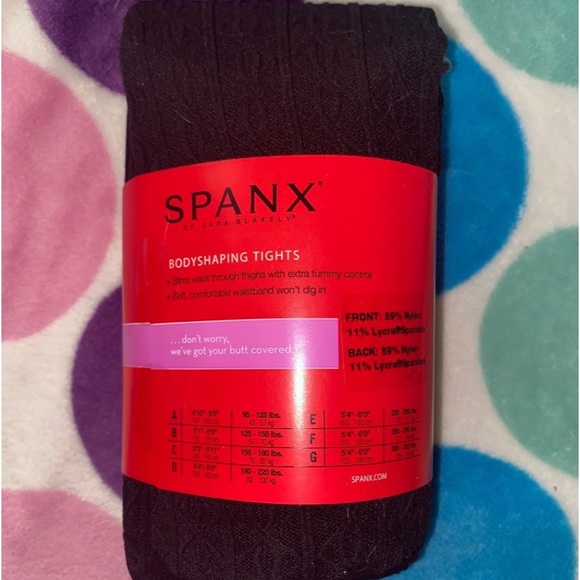 NEW 2-PACK SPANDEX MEDIUM CONTROL BODYSHAPING BLACK TIGHTS. - Picture 3 of 6